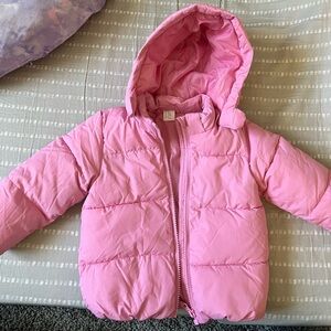 H&M baby girls winter puffer coat